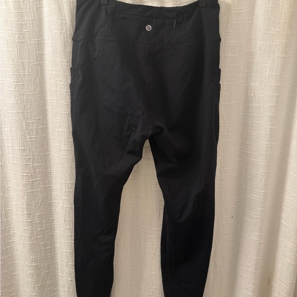 Black fleece lined Leggings - Picture 3 of 4